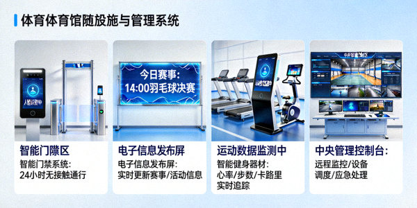 现代化体育场馆配套设施与管理系统